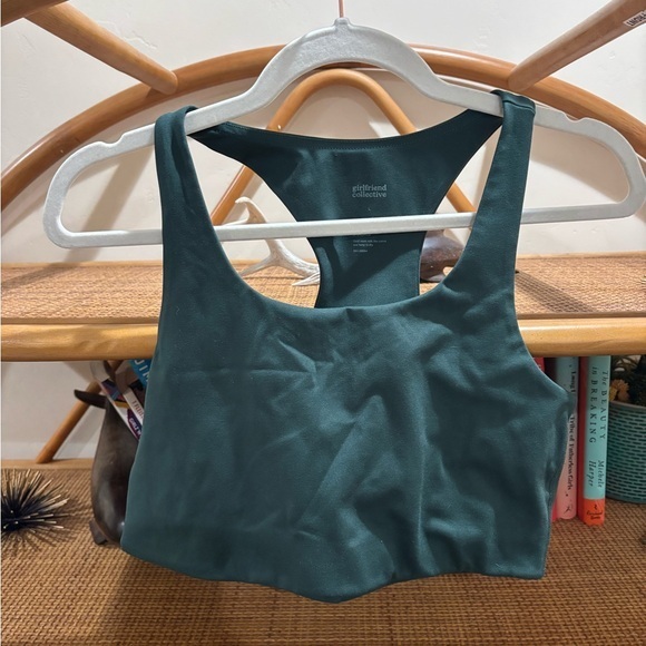 COPY - Green girlfriend collective sports bra - Picture 1 of 3